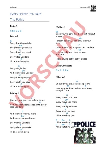 every breath you take songtext|Iba pa.